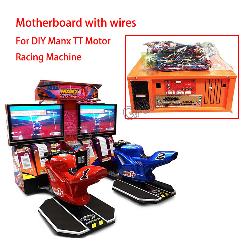 Coin Operated Kiddie Ride - TT Motor Arcade Racing Machine, DIY