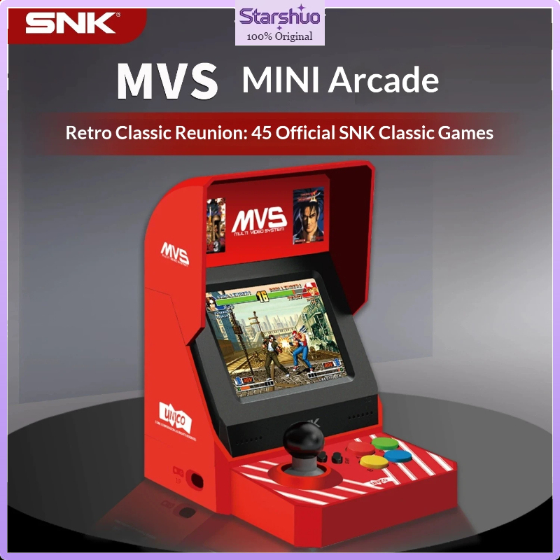 Arcade Vibes - Console Mini Arcade UNICO MVS com
