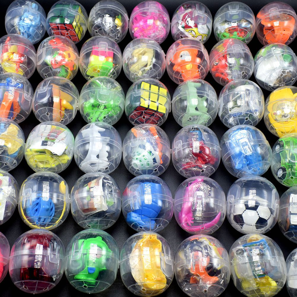Claw Crane Machine - 20 pçs gachapon máquina transparente gachapon