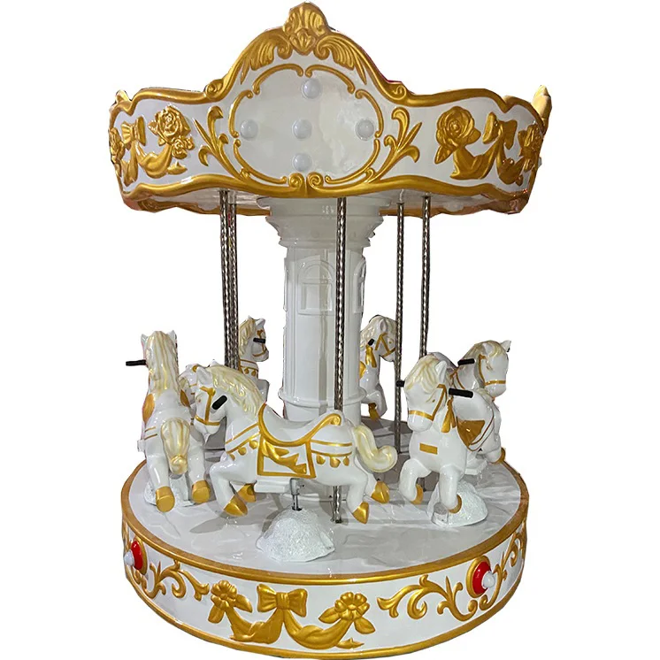 Coin Operated Kiddie Ride - Carrossel Elétrico Infantil de 6 Lugares