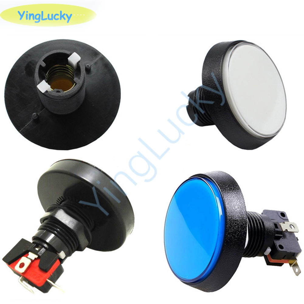 Coin Acceptor Selector - Arcade Button LED Light Lamp, Big