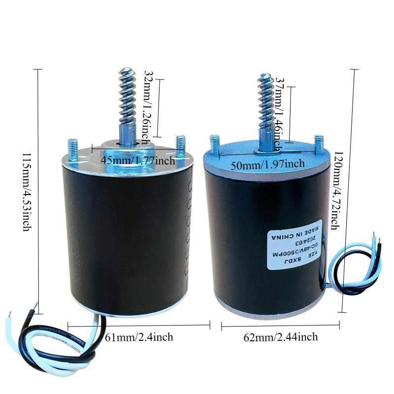 Crane Claw Motor - Motor Especial 48V para Máquina de