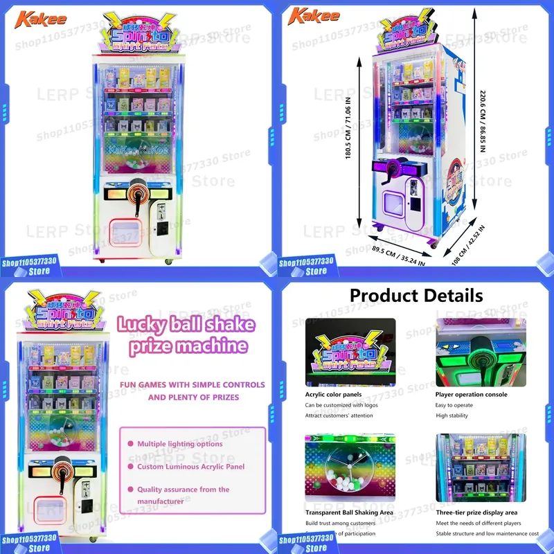 Máquina de Jogo de Slot Comerc - Arcade Style Vending Machine avaliação e preço