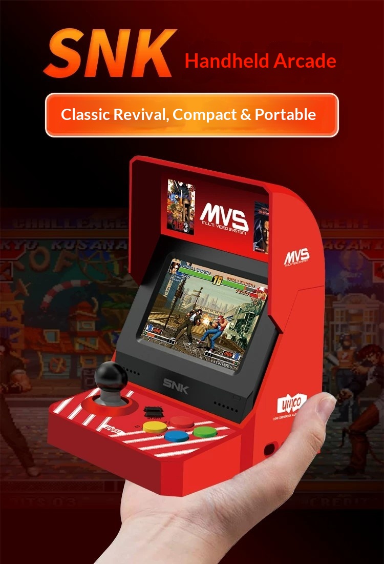 Console Mini Arcade UNICO MVS  - Arcade Vibes avaliação e preço