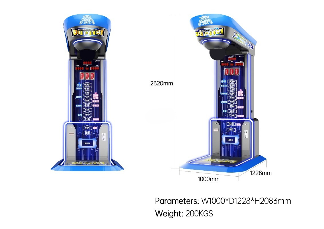 Máquina de Boxe Ultimate Big P - Boxing Machine Arcade avaliação e preço