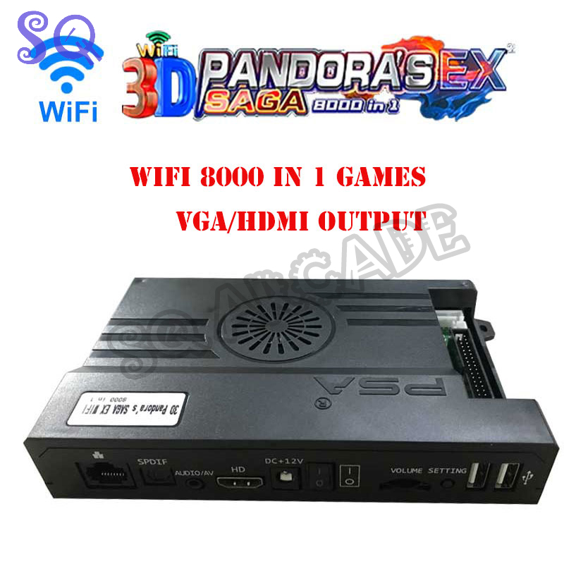 Arcade Pandora Saga Box EX2 80 - Arcade Ticket Machine avaliação e preço