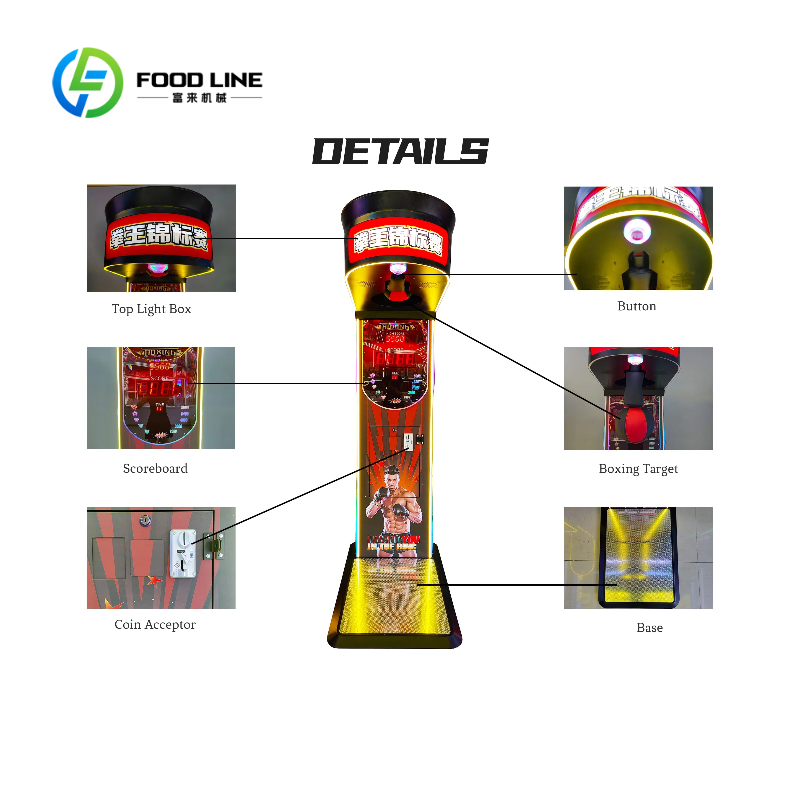 Máquina de Jogos de Boxe Eletr - Boxing Machine Arcade avaliação e preço
